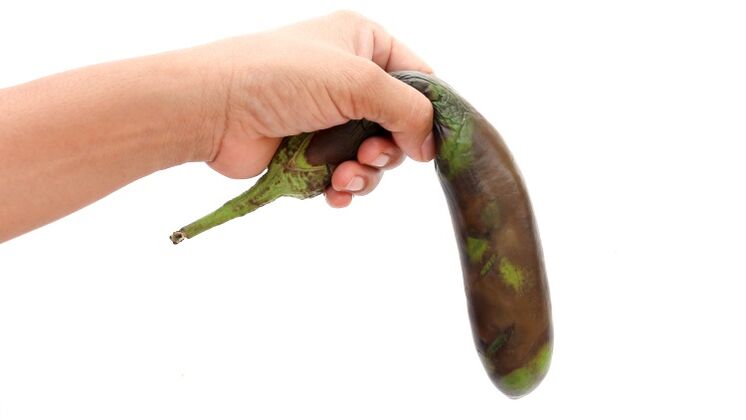 slechte potentie met behulp van het voorbeeld van aubergine, hoe je deze kunt verhogen met voedsel