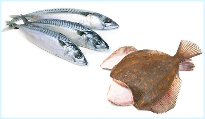Makreel en bot - een vis die de potentie bij mannen verhoogt