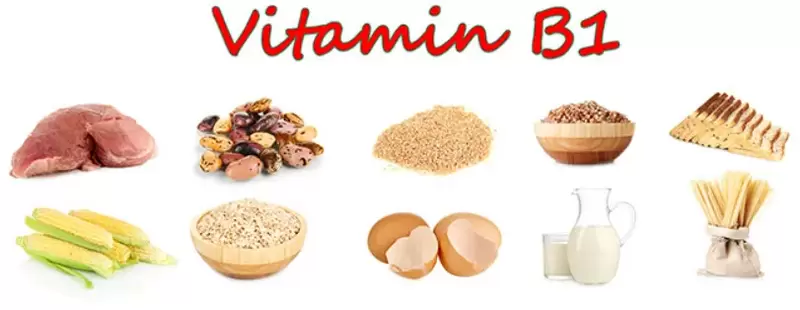vitamine B1 in producten voor potentie